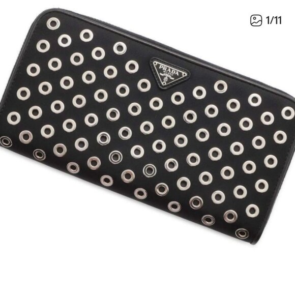 PRADA Zip Daino Wallet - Picture 1 of 11